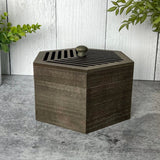 Modern Hex-Shaped Essential Oil Storage Box for 15ml Bottles