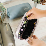 Chic Vegan Leather Essential Oil Clutch Bags