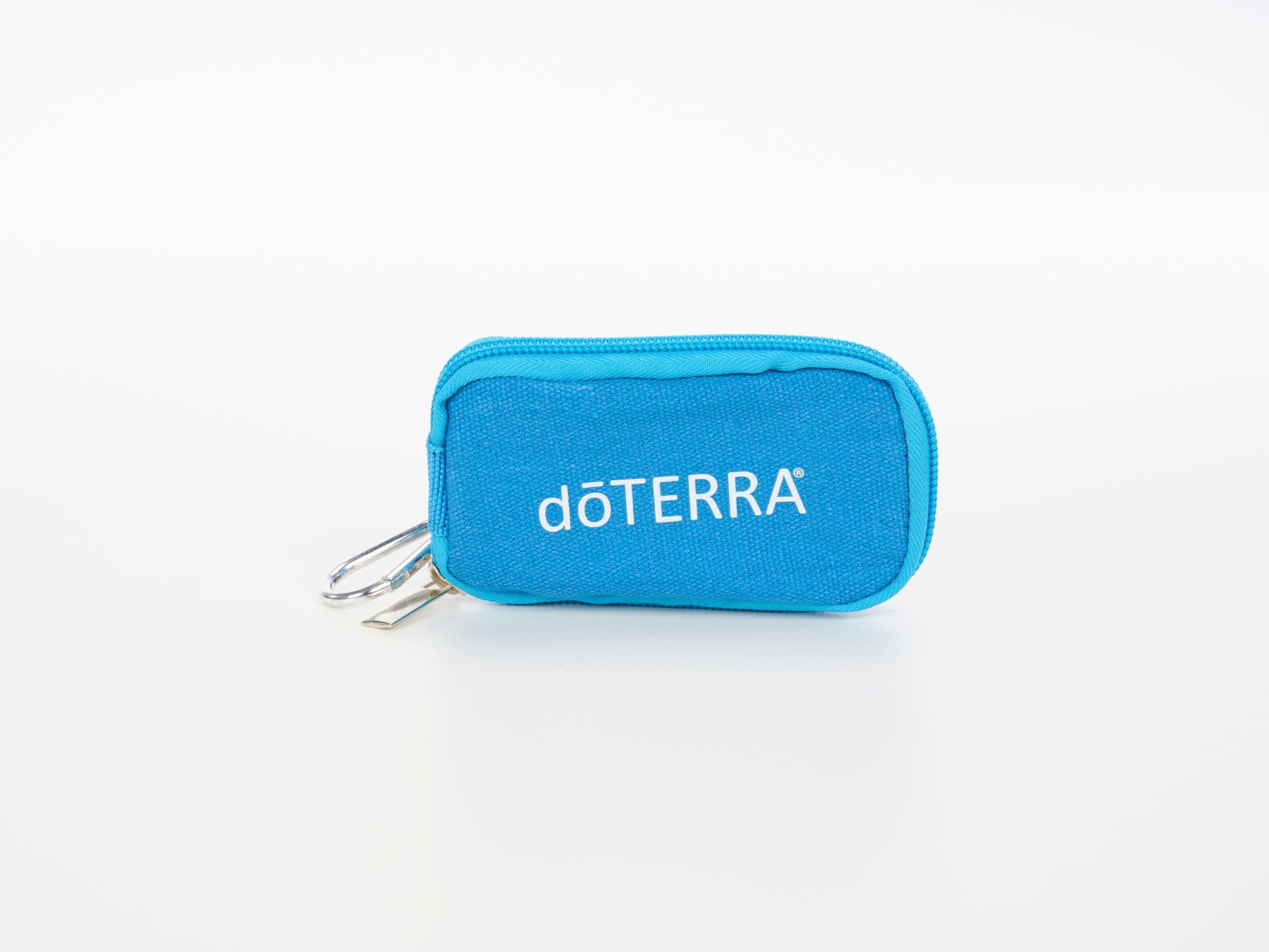 Sample Vial Keychain Pouch for Essential Oils - Turquoise