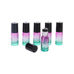 Ombré Glass Roller Bottles - 6pk - Oil Life