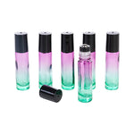 Ombré Glass Roller Bottles - 6pk - Oil Life