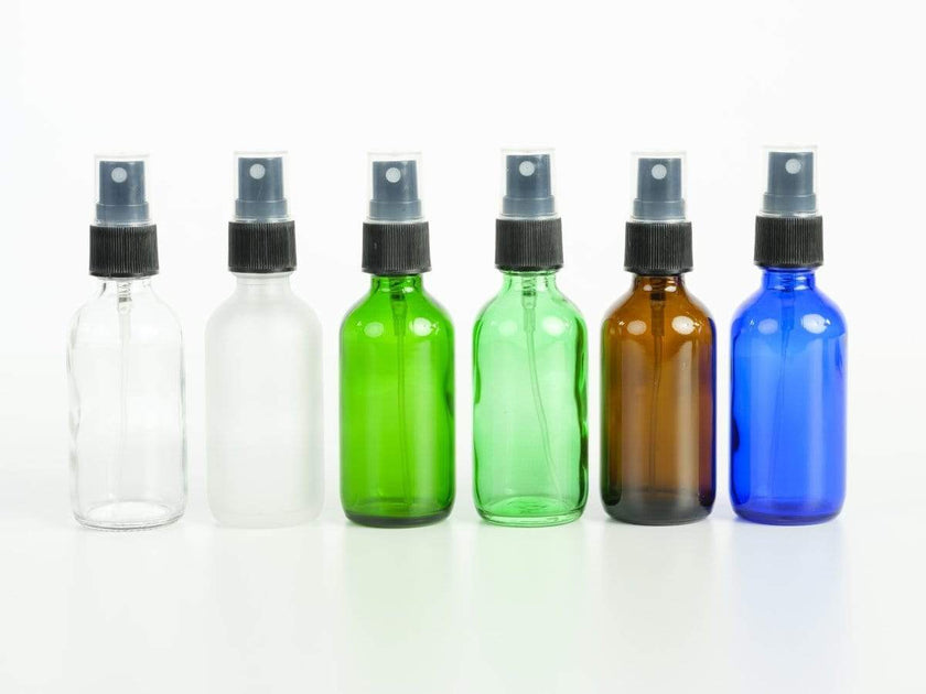 Colored Glass Bottles - Multiple Colors Available