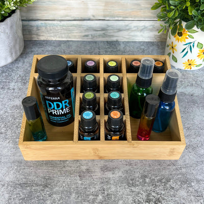  Simply Shelf Essential Oil Storage Organizers - 3pc Expandable  Set - Essential Oil Holders for Drawer Storage & Tabletop Display - Holds  15 Oil Bottles (5 & 15mL) : Home & Kitchen