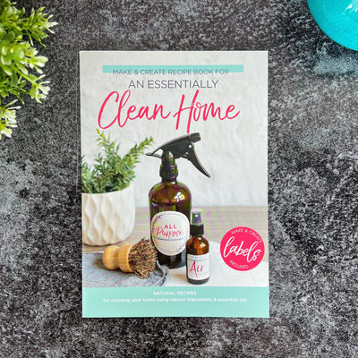 Essentially Clean Home Make & Create Recipe Book