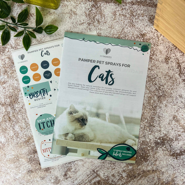 Pamper Pet Sprays for Cats - My Makes DIY Kit