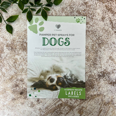 Pamper Pet Sprays for Dogs - My Makes DIY Kit
