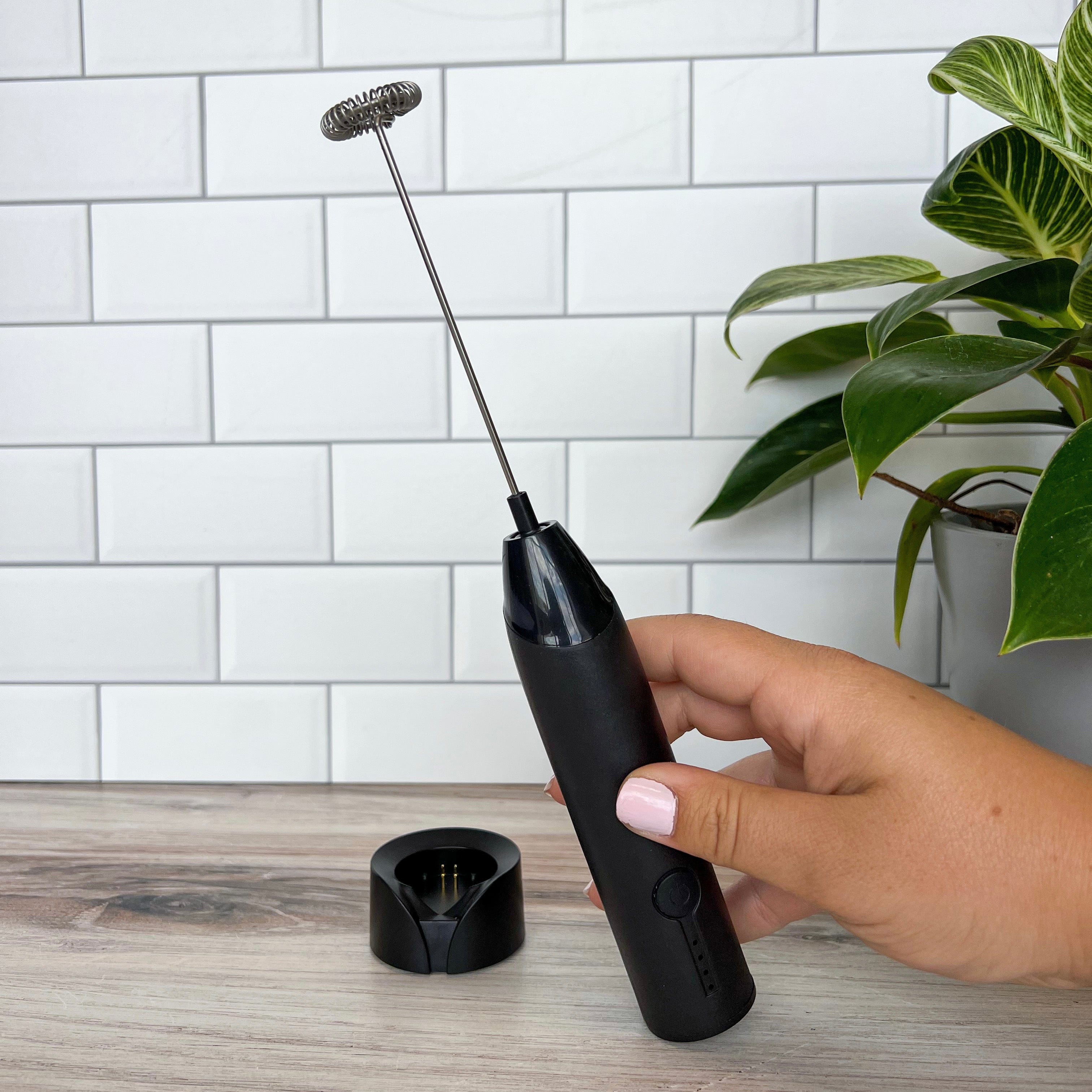 Rechargeable Handheld Milk Frother | EspressoWorks Barista Essentials