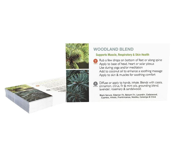 Individual Essential Oil Cards - 25 Cards in Each