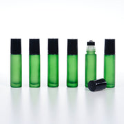 10 ml Glass Bottles with STEEL Roller Tops