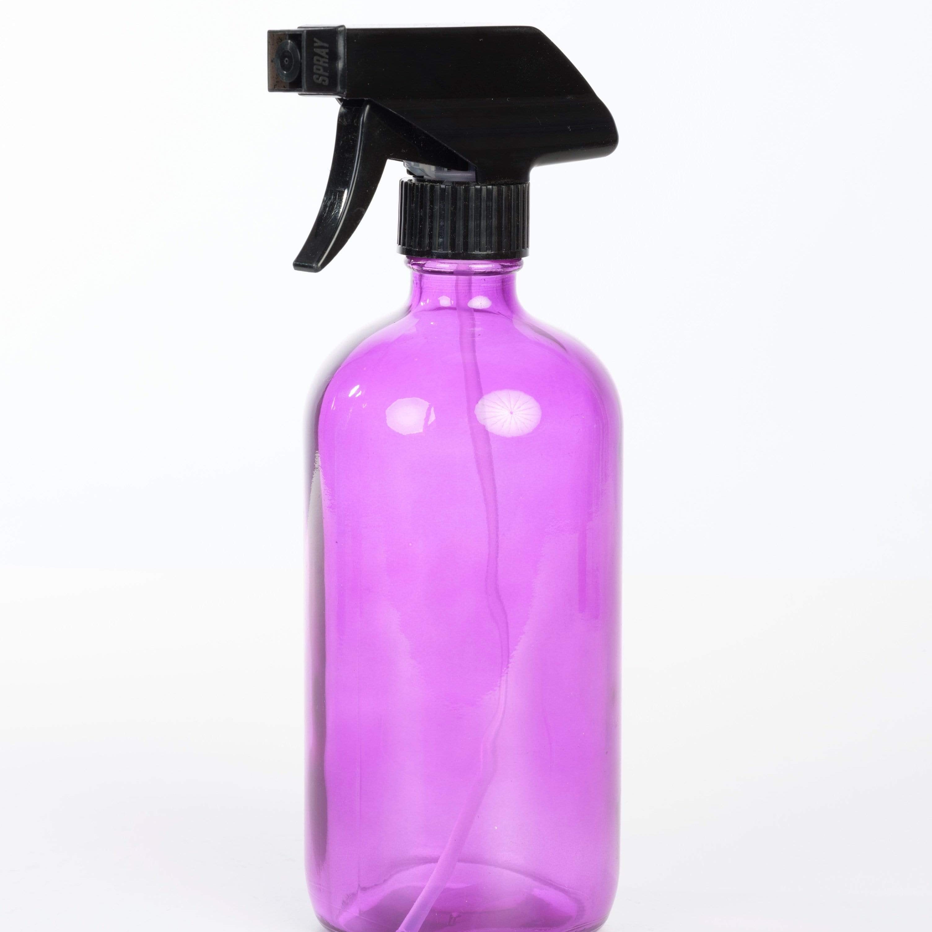 16 oz Trigger Sprayer Bottle [Glass Sprayer Bottle] - Violet