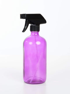 16 oz Trigger Sprayer Bottle [Glass Sprayer Bottle] - Violet