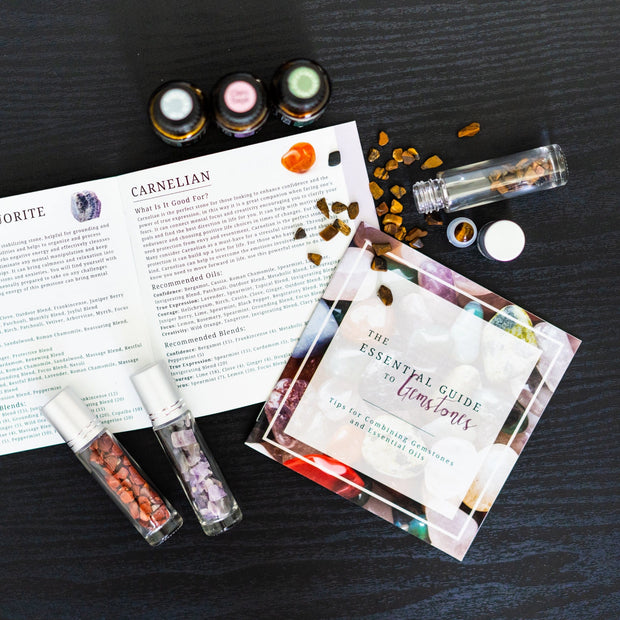 Essential Oil Guide to Gemstones Booklet (5pk)