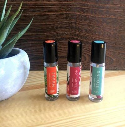 Spring Trio Roller Bottle Labels