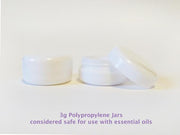 3g Polypropylene Sample Jars - 10pk - Oil Life
