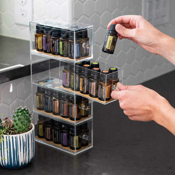 Four-layer essential oil display rack/essential oil rack/essential