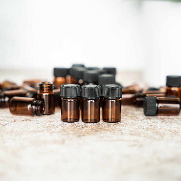 5/8 Dram Glass Sample Vials