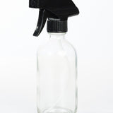 8 oz Trigger Sprayer Bottle [Glass Sprayer Bottle] - crystal