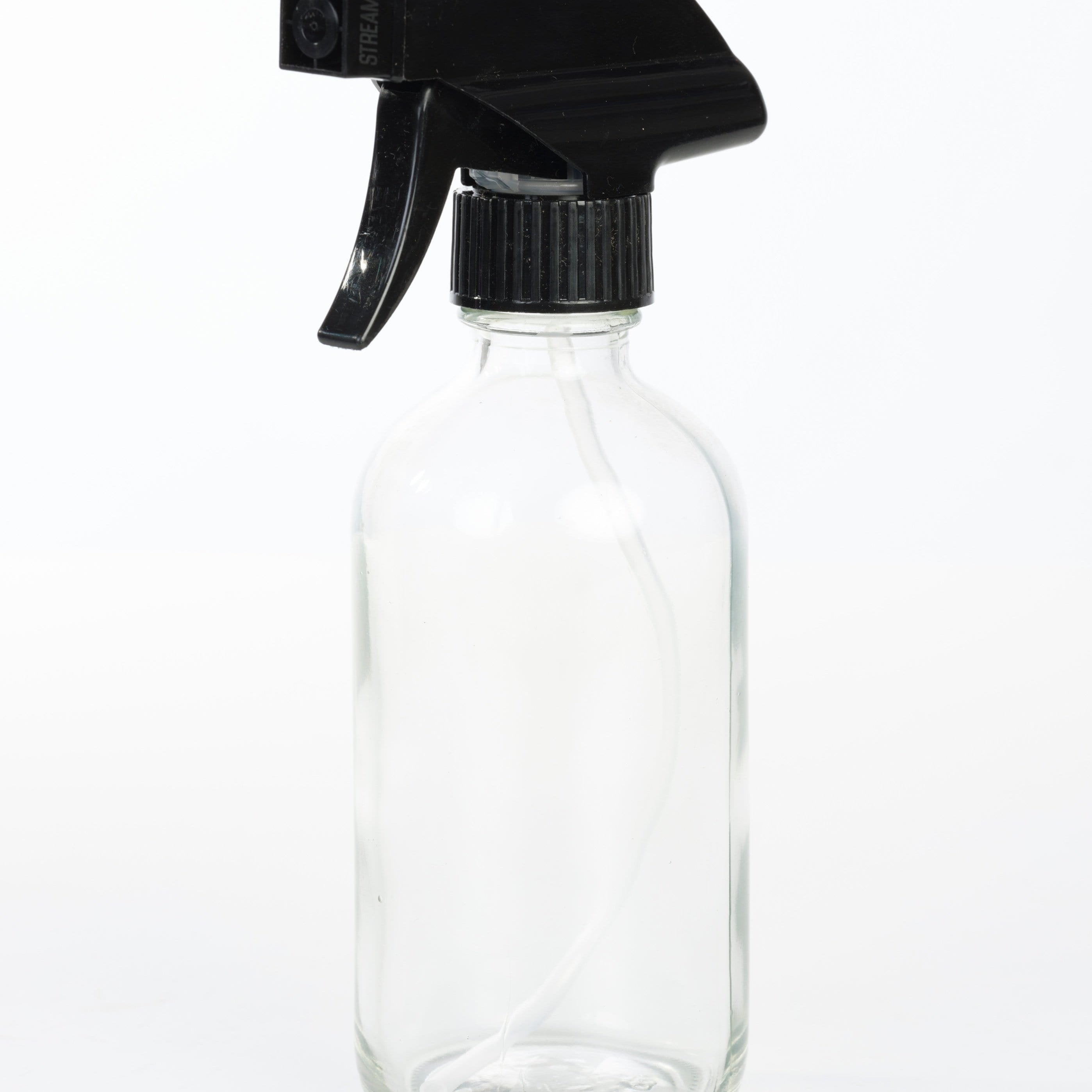 8 oz Trigger Sprayer Bottle [Glass Sprayer Bottle] - crystal