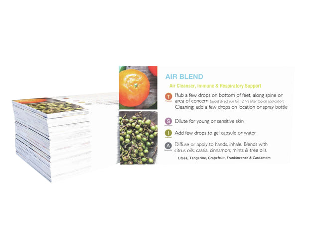 All Blends - Essential Oil Cards