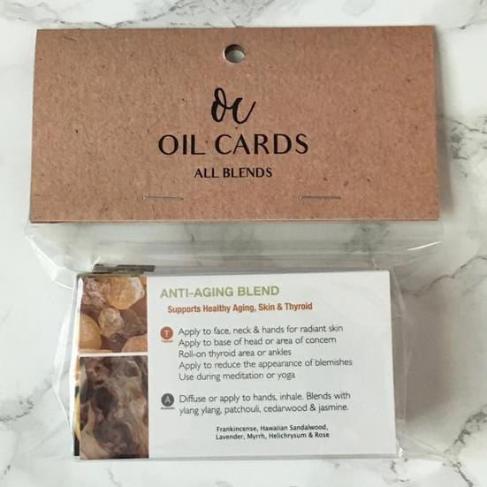 All Blends - Essential Oil Cards - Oil Life