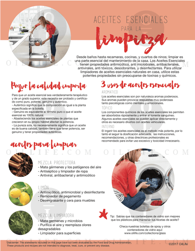 Aceites Esenciales para la Limpieza - Digital - Oil Life