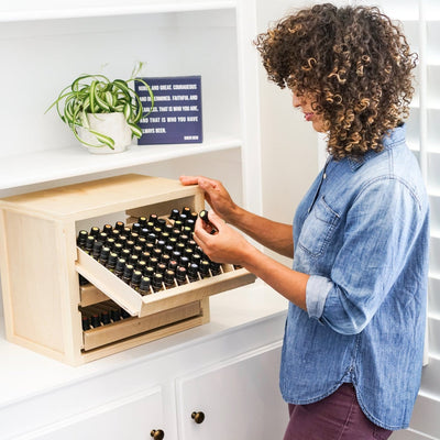 First In First Out Essential Oil Organizer - Oil Life