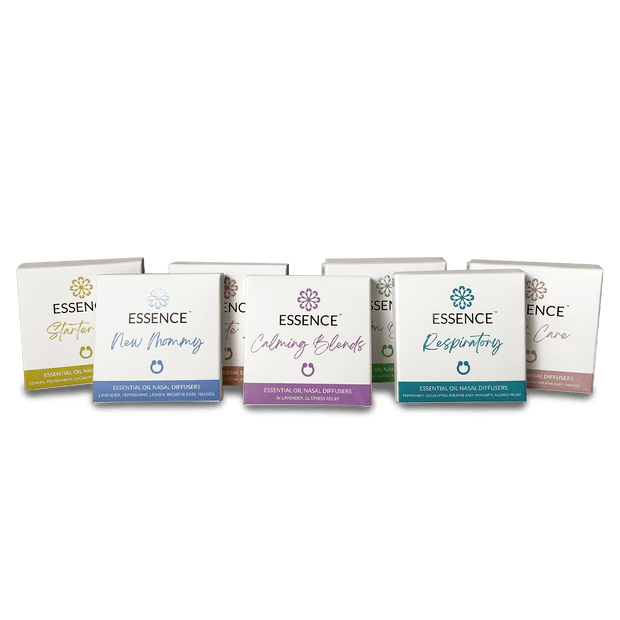 Essential Oil Infused Silicone Nose Rings | Sold in 5-Pack