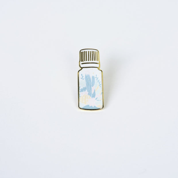 Essential Oil Themed Enamel Pins