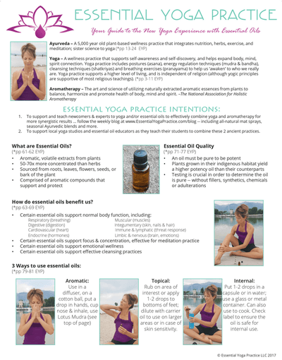Essential Yoga Tear Pad - Oil Life