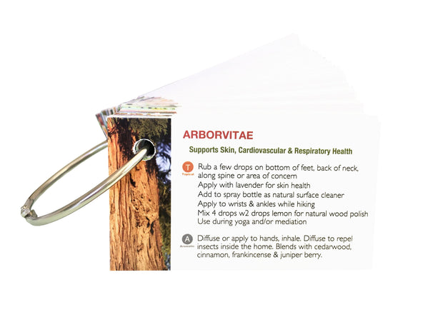 Every Oil w/ Ring - Essential Oil Cards
