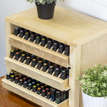 First In First Out Essential Oil Organizer - Stores 5ml,10ml,15ml bottles