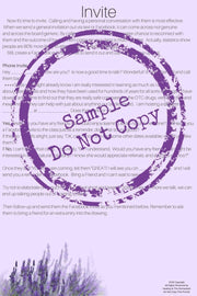 Essential Oil Class Hostess Packet -Download - Oil Life