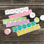 Sample Jar Labels - Variety Pack