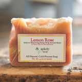 Lemon Rose Soap Bar by Soaplicity