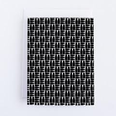 Mod Bottles Greeting Card - Oil Life