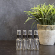 1 oz Glass Bottle with Pump Spray 4-pack