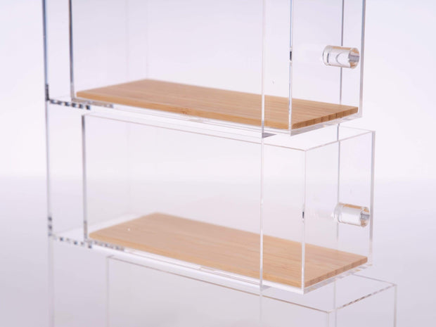 Essential Oil Four Drawer Tower - upper two drawers