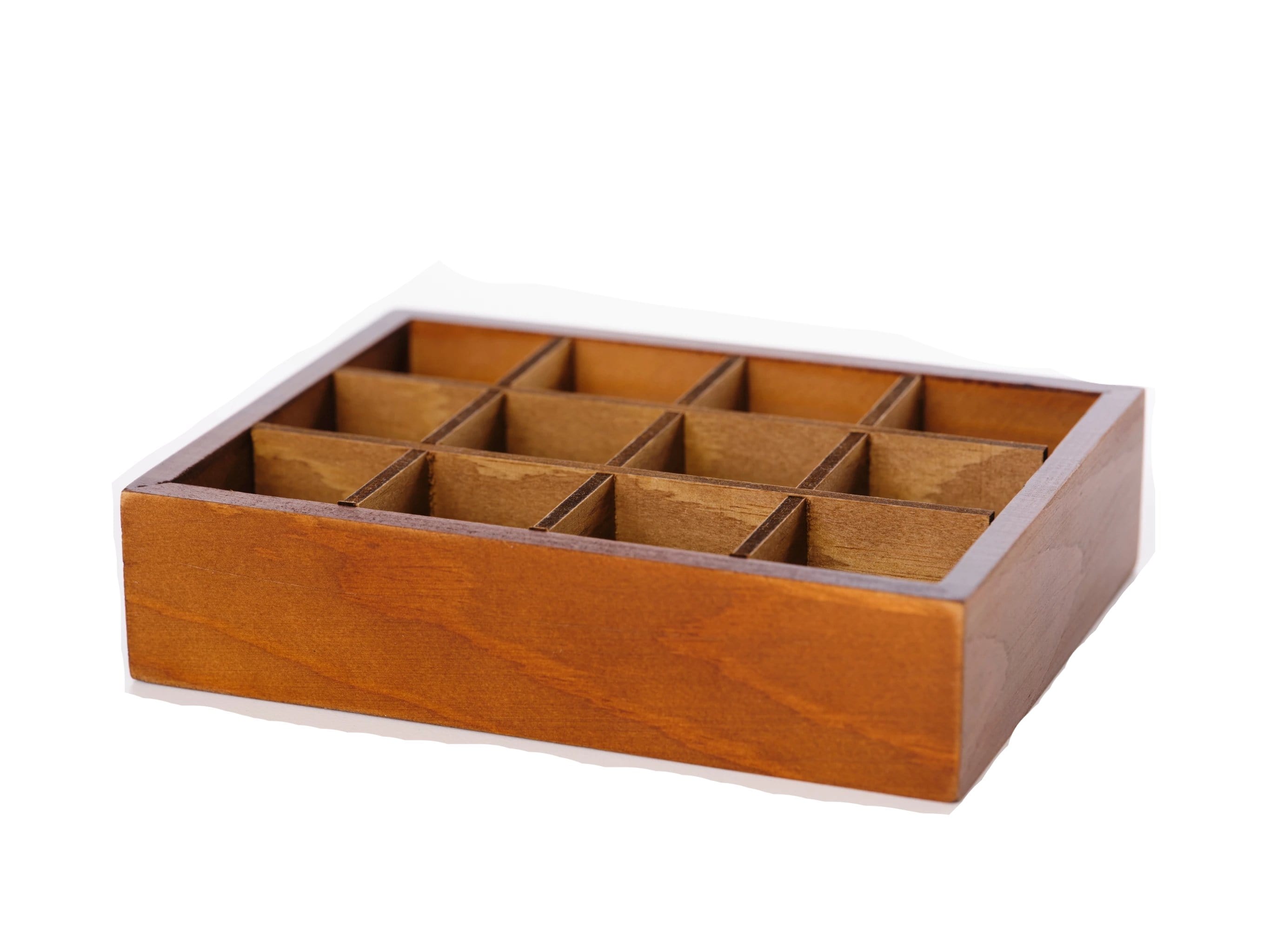 Essential Oil Wood Small Tray Organizer - without bottles