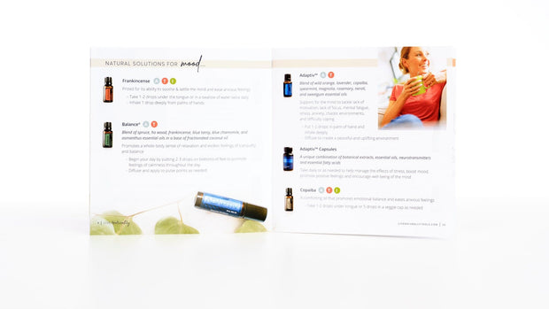 Live Naturally with Essential Oils: A Beginner's Guide 10pk