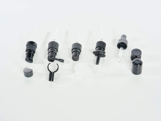 Essential Oil Bottle Attachments - Variety Pack - Lids