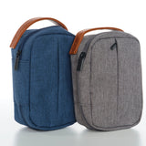 On-the-Go Essential Oil Sampling Bag- Heather Gray and Heather Navy