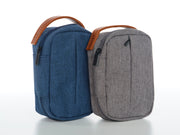 On-the-Go Essential Oil Sampling Bag- Heather Gray and Heather Navy