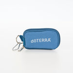 Navy Sample Vial Keychain Pouch for Essential Oils - Oil Life
