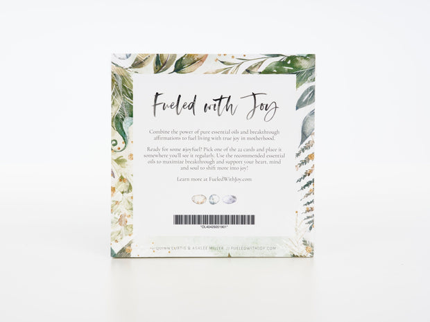 Fueled with Joy in Motherhood Affirmation Cards - Oil Life