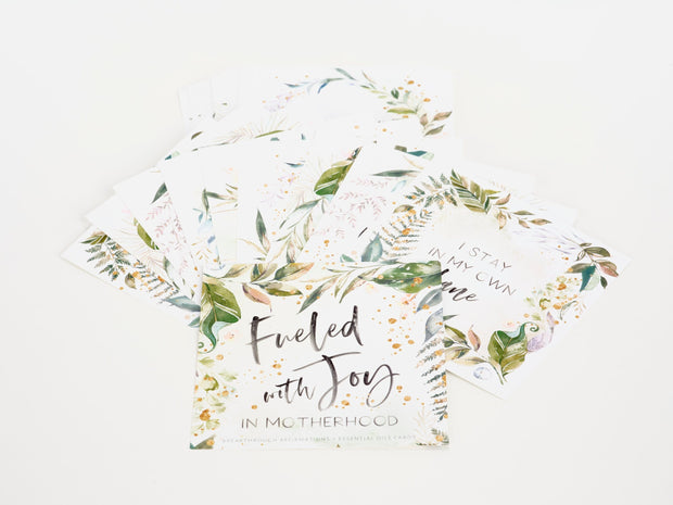 Fueled with Joy in Motherhood Affirmation Cards - Oil Life