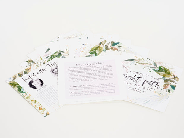 Fueled with Joy in Motherhood Affirmation Cards - Oil Life