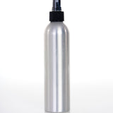 250 ml Aluminum Bottles w/ Black Fine Mist Sprayer - Oil Life