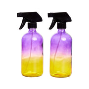 Ombre Glass Trigger Sprayer Bottle - 8oz & 16oz - 2Pk - Oil Life