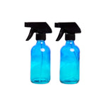 Ombre Glass Trigger Sprayer Bottle - 8oz & 16oz - 2Pk - Oil Life