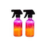 Ombre Glass Trigger Sprayer Bottle - 8oz & 16oz - 2Pk - Oil Life